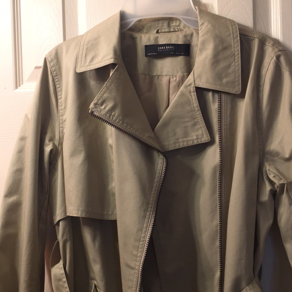 Zara water-repellent trench coat/L - Picture 5 of 6